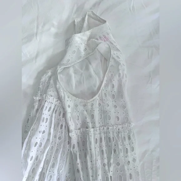 Lilly Pulitzer Indira Swing Swing Dress SZ XS Resort White Eyelet - Picture 8 of 16